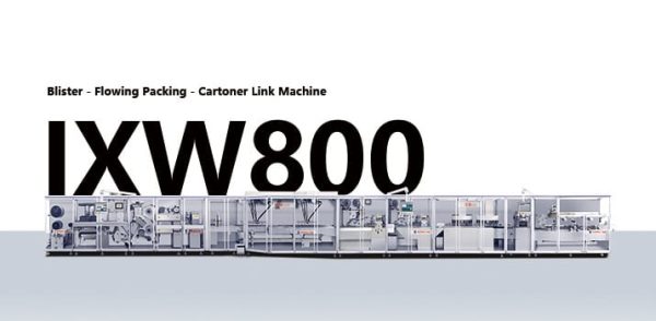 IXW800 Intelligent Fully Servo High Speed Dual-Track Blister Line