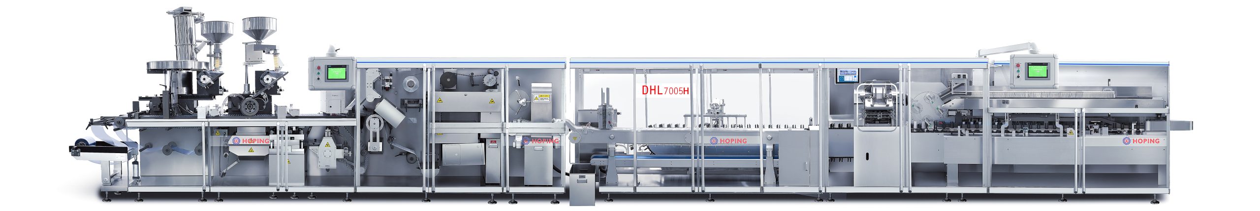 Increase Productivity with the DHL7005H Blister-Cartoner Line